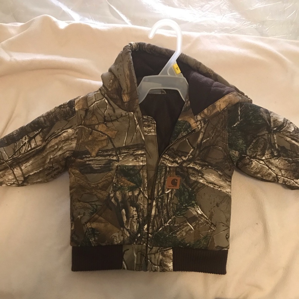 Baby carhartt camp jacket
